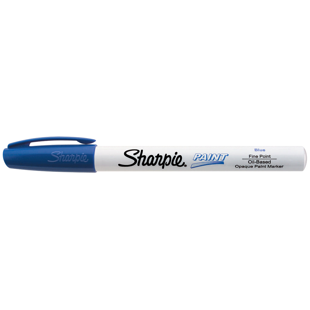 Sharpie Blue Paint Marker, Fine Point, Oil Based
