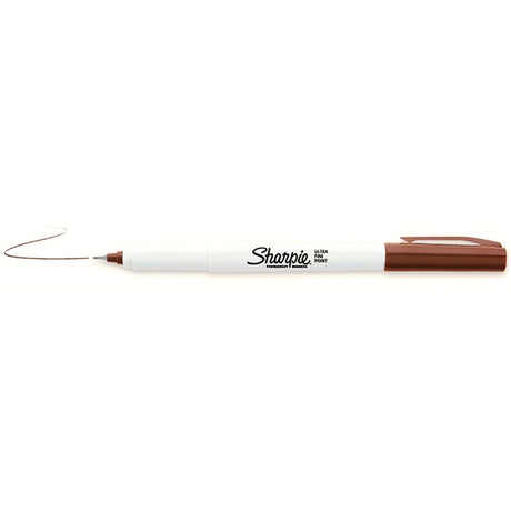 Sharpie Ultra Fine Point Brown Permanent Marker  Sharpie Markers