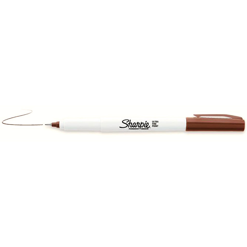 Sharpie Ultra Fine Point Brown Permanent Marker