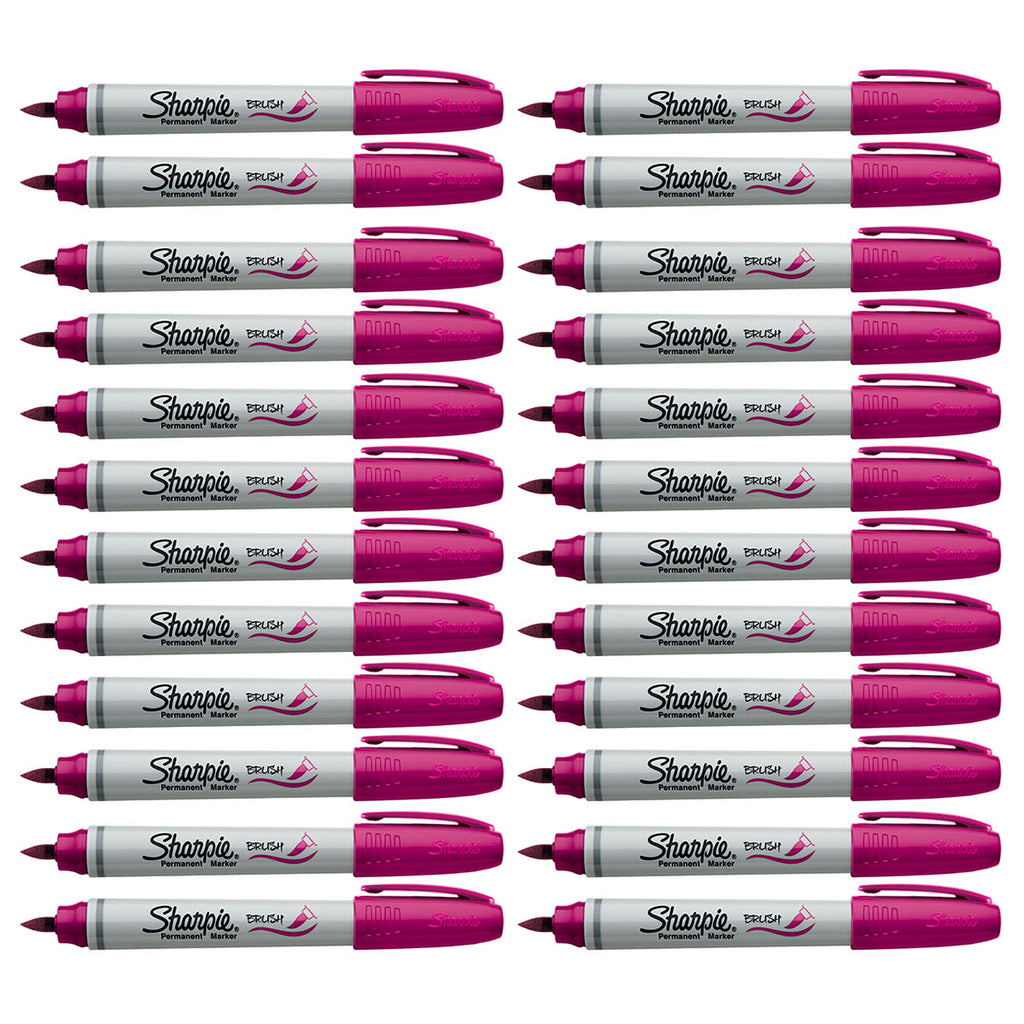 Sharpie® Brush Tip Permanent Markers