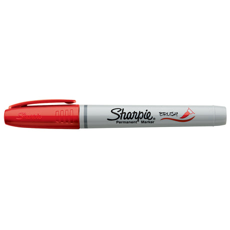 Sharpie Brush Tip Markers Red  Sharpie Brush Tip Markers