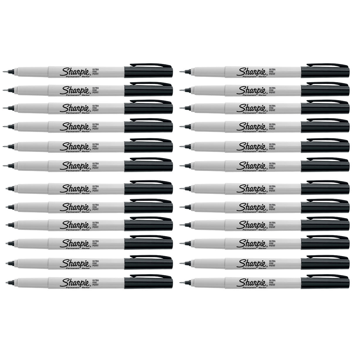 Sharpie Bulk Markers Ultra Fine Point Black Bulk Pack of 24  Sharpie Markers