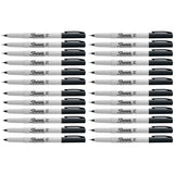 Sharpie Bulk Markers Ultra Fine Point Black Bulk Pack of 24  Sharpie Markers