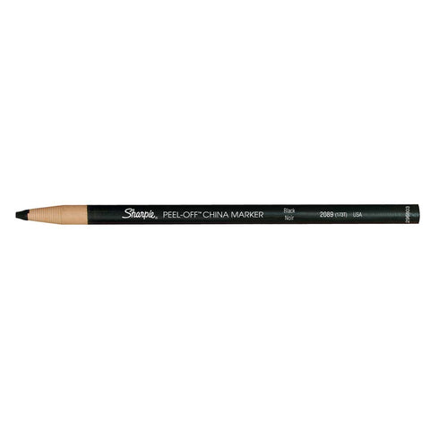Sharpie Peel-Off China Marker Black 2089