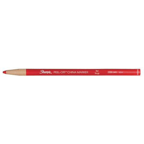 Sharpie Peel-Off China Marker Red 2059