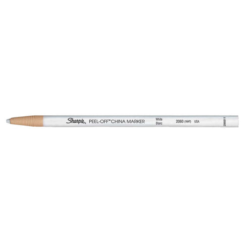 Sharpie Peel-Off China Marker White 02060
