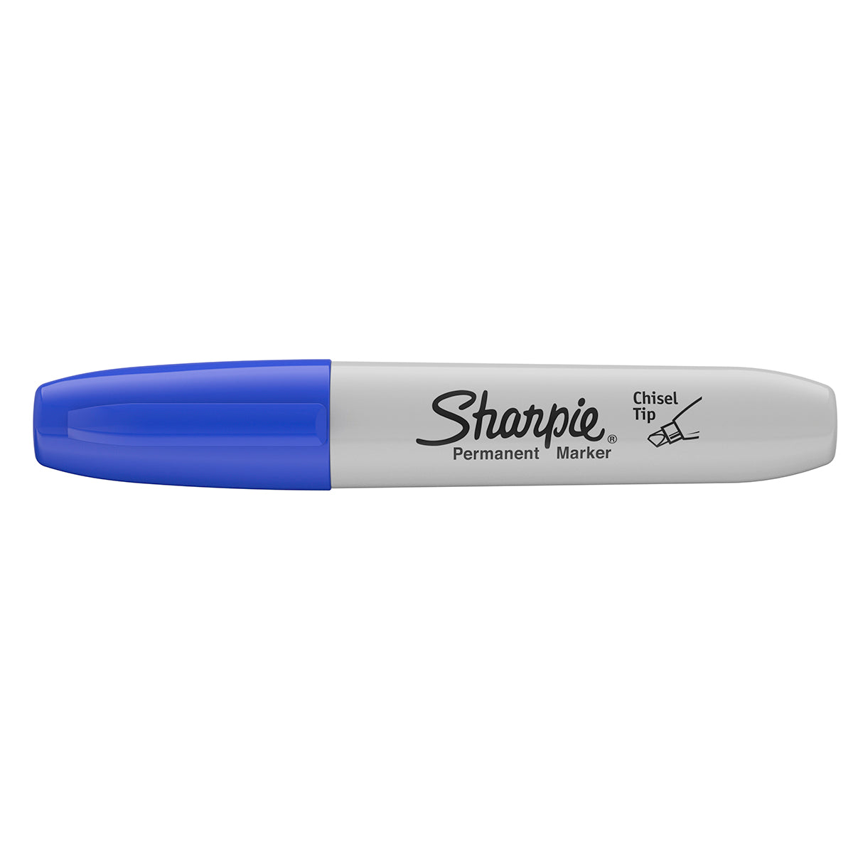 Sharpie Blue Chisel Tip Permanent Marker Sold Individually  Sharpie Markers