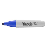 Sharpie Blue Chisel Tip Permanent Marker Sold Individually  Sharpie Markers