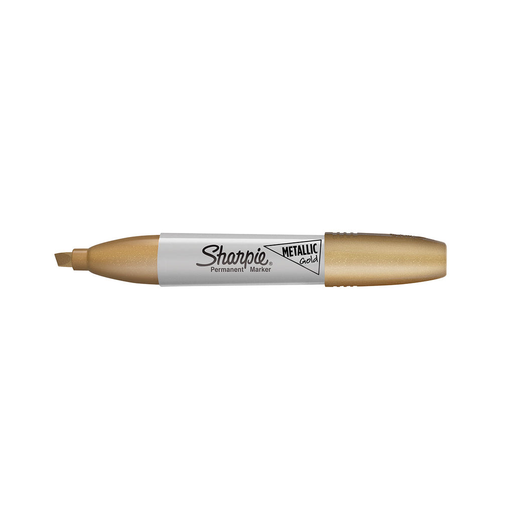 Sharpie Metallic Gold Chisel Tip Permanent Marker  Sharpie Markers