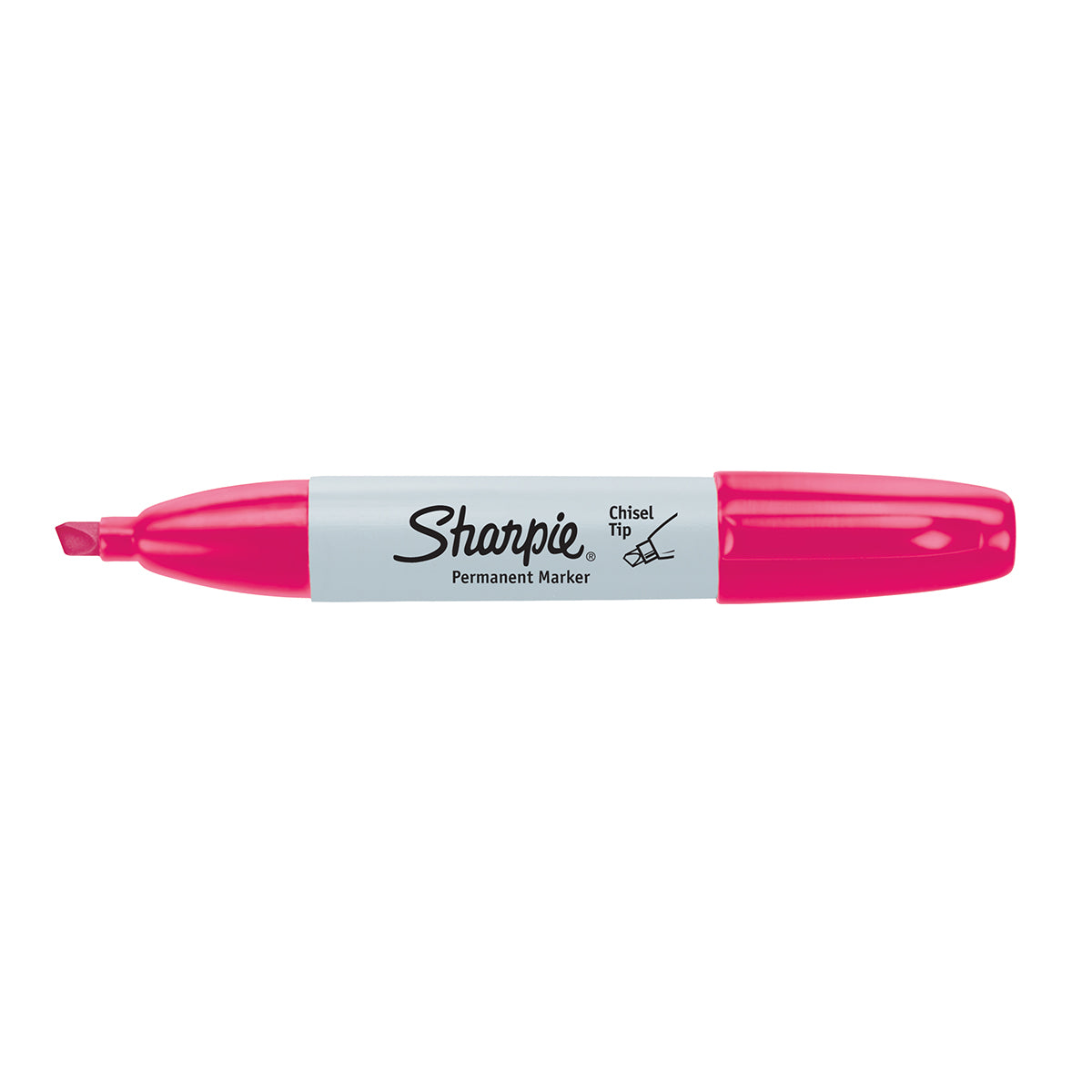 Sharpie Chisel Tip Magenta Permanent Marker  Sharpie Markers
