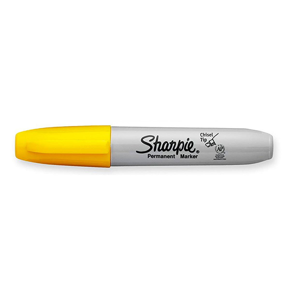 Sharpie Chisel Point Yellow Permanent Marker Sold Individually  Sharpie Markers