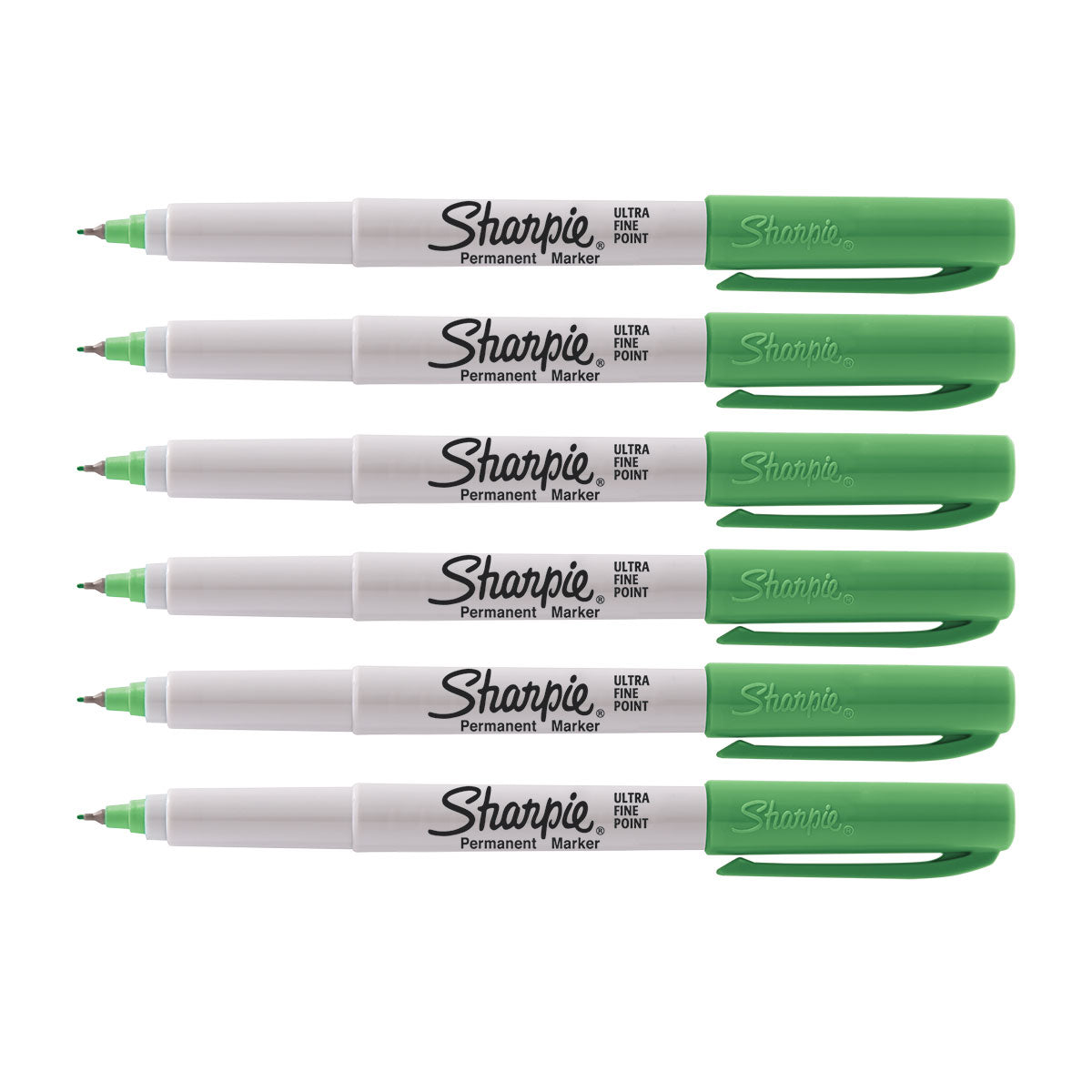 Sharpie Cosmic Galaxy Green, Ultra Fine Point Pack of 6 Markers  Sharpie Markers