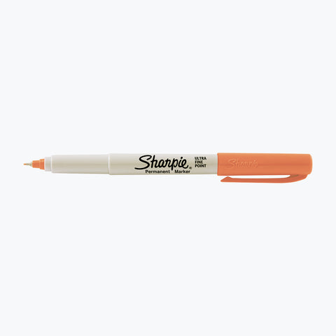 Sharpie Non Bleeding Pen Fine Point Orange