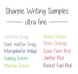Sharpie Cosmic Martian Green, Ultra Fine Point Permanent Marker  Sharpie Markers