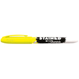 Sharpie Yellow Fabric Marker, Brush Tip, Stained By Sharpie  Sharpie Fabric Markers