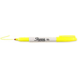 Sharpie Fine Point Permanent Markers - Yellow Ink, Pack Of 3, Waterproof & Quick-Drying