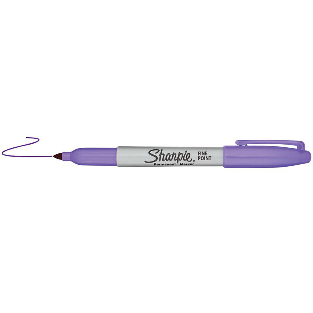 Sharpie Ultra-Fine Point Marker - Purple - Permanent Markers / Pens