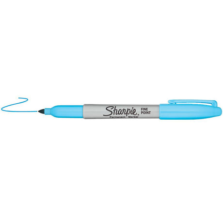 Sharpie Limited Edition Electro Pop Fine Point Permanent Marker Nano Blue  Sharpie Markers