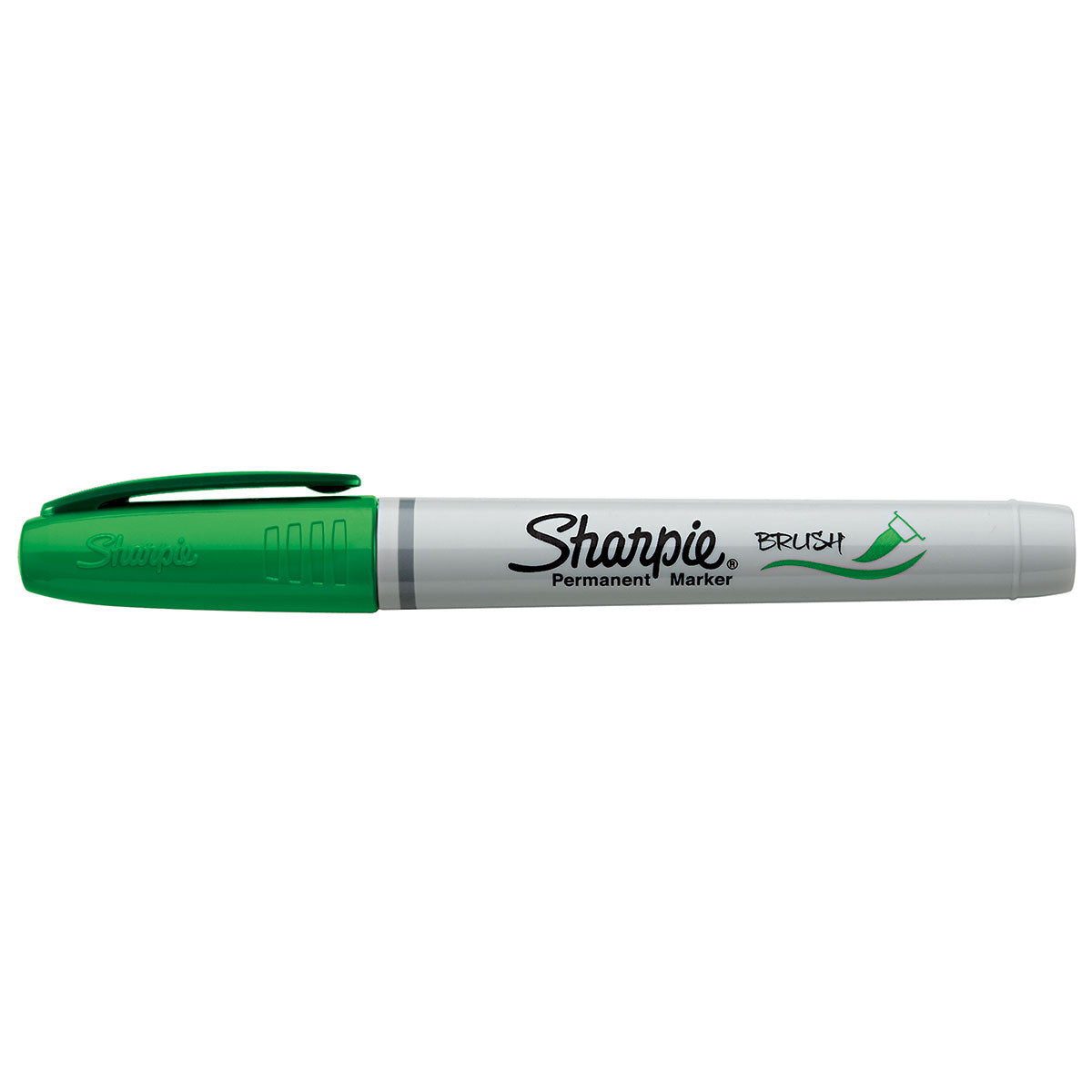 Sharpie Brush Tip Marker, GreenPens and Pencils