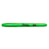 Sharpie Highlighter Pocket Style Green Narrow Chisel Tip Smear Guard Sold Individually  Sharpie Highlighter