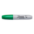 sharpie chisel green permanent marker for art or marking boxes