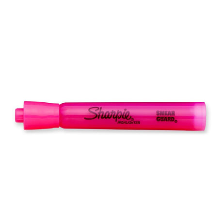 Sharpie Pink Highlighter Chisel Tip Smear Guard Sold Individually  Sharpie Highlighter