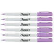 Sharpie Lilac Markers Ultra Fine Pack of 6  Sharpie Markers