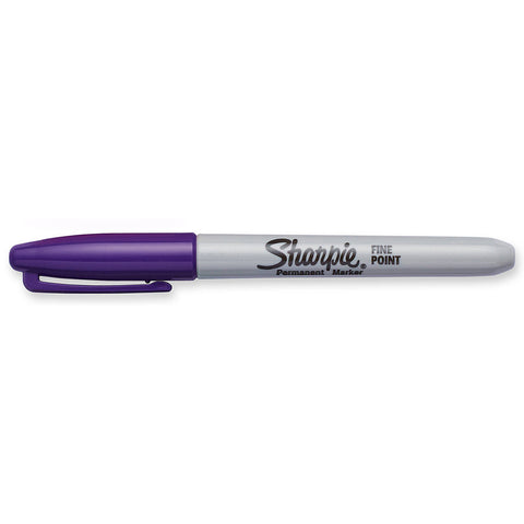 Sharpie Valley Girl  Limited Edition 80's Glam Violet Fine Point Permanent Marker  Sharpie Markers