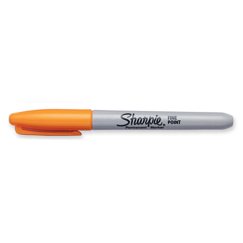 Sharpie Non Bleeding Pen Fine Point Orange