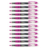 Sharpie Liquid Highlighter Berry Narrow Chisel Tip 12 Count  Sharpie Highlighter