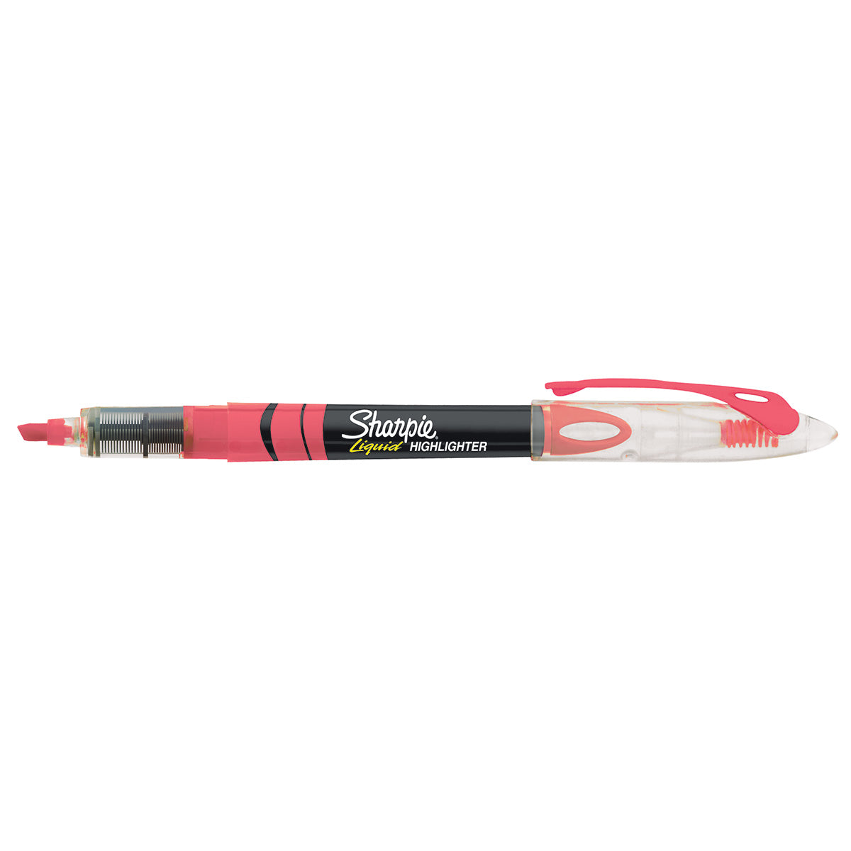 Sharpie Liquid Highlighter Coral Narrow Chisel Tip  Sharpie Highlighter