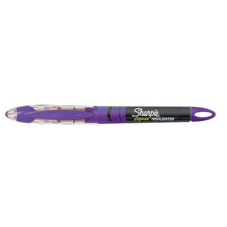 Sharpie Liquid Highlighter Purple Narrow Chisel Tip  Sharpie Highlighter