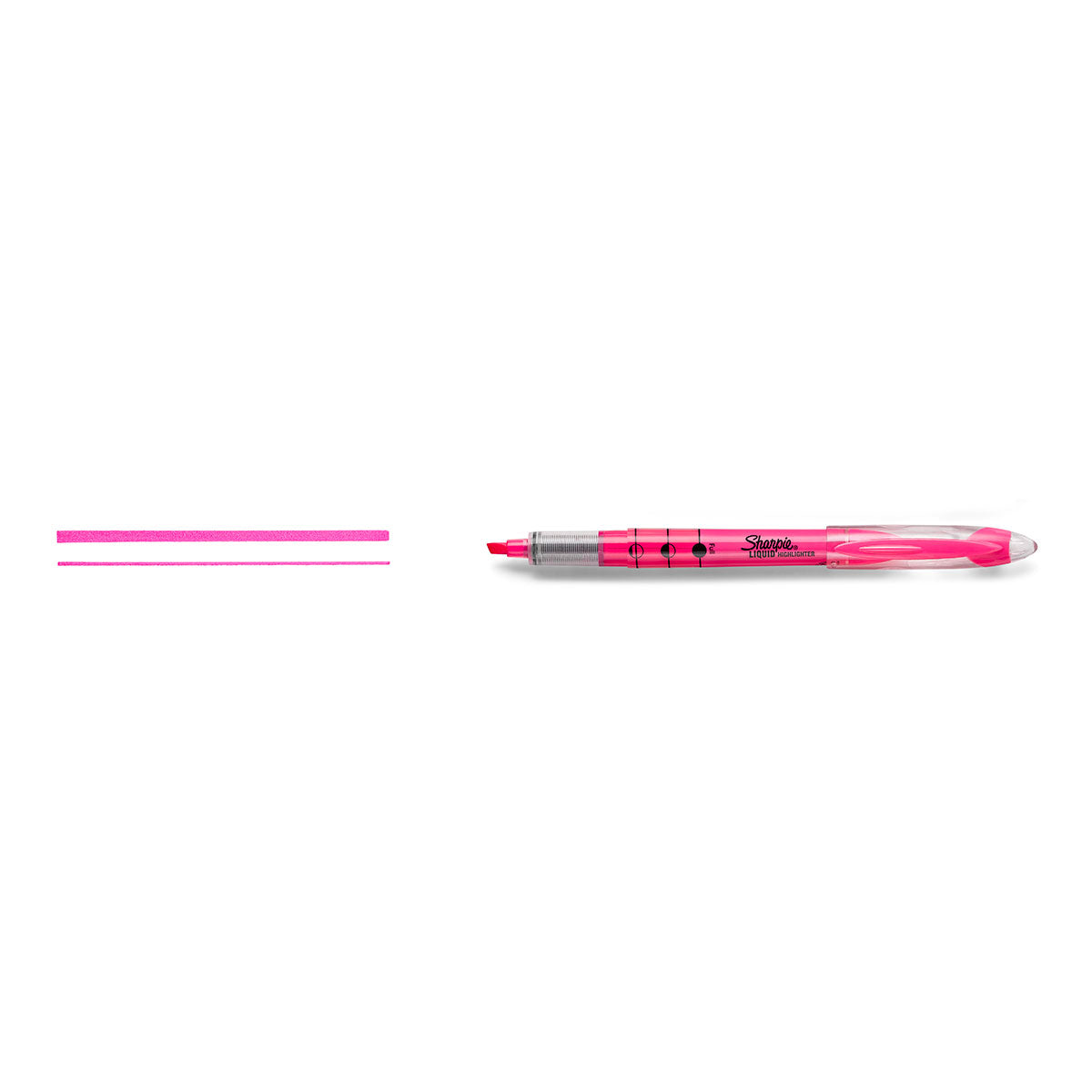 Sharpie Liquid Highlighter Pink Narrow Chisel Tip Pack Of  6  Sharpie Highlighter