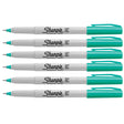 Sharpie Aqua Ultra Fine Markers, Pack of 6  Sharpie Markers