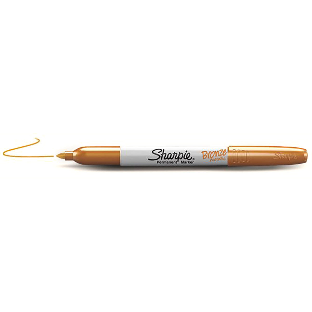 Sharpie Metallic Bronze Fine Permanent Marker Sold Individually  Sharpie Markers