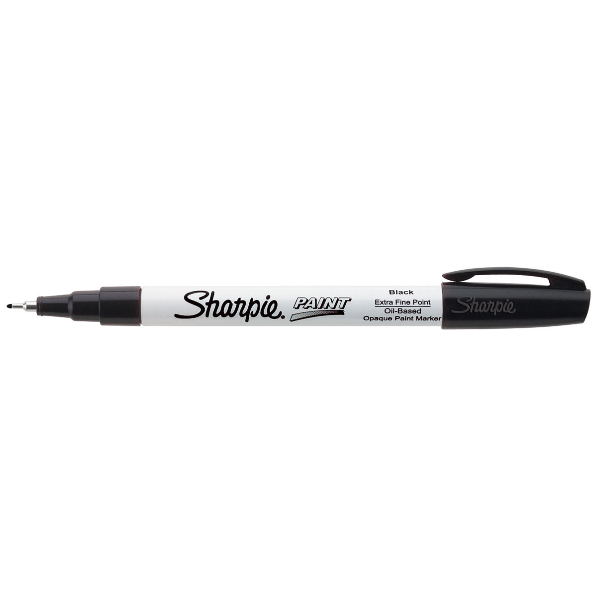 Sharpie Paint Marker Black Extra Fine Point, Oil Based  Sharpie Markers