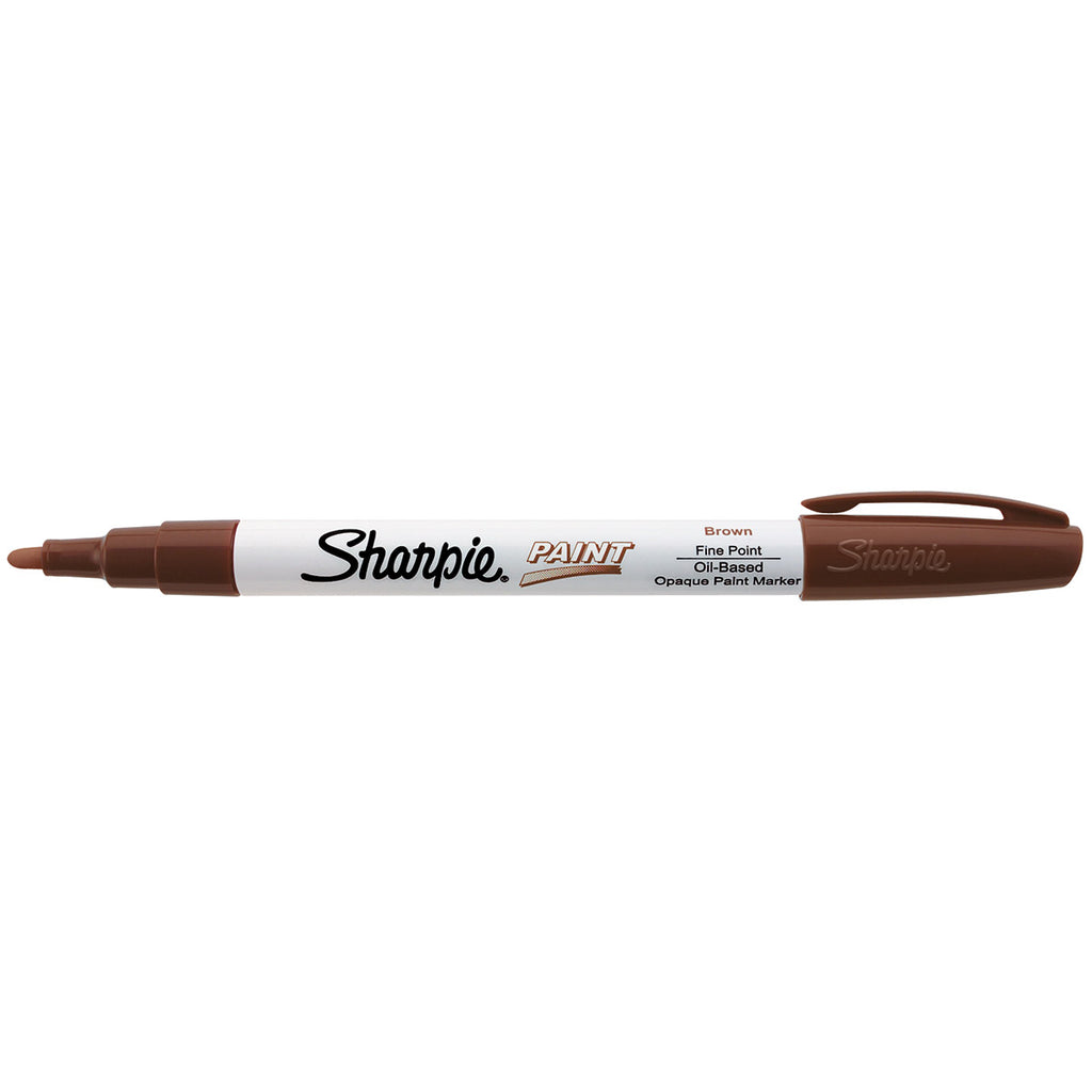 Sharpie Oil-Based Paint Marker - Brown, Fine Point