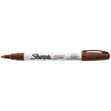 Sharpie Brown Paint Marker, Fine Point, Oil Based  Sharpie Markers