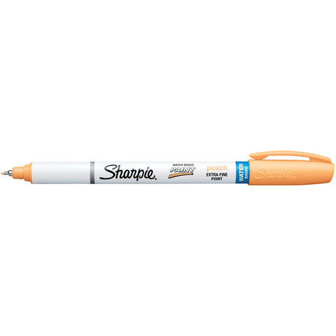 Sharpie Water Based Pastel Peach Paint Marker, Extra Fine Point  Sharpie Markers