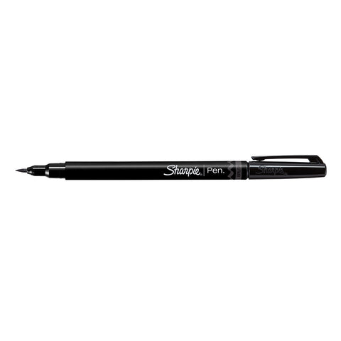 Sharpie Brush Tip Pen, Black  Sharpie Felt Tip Pen