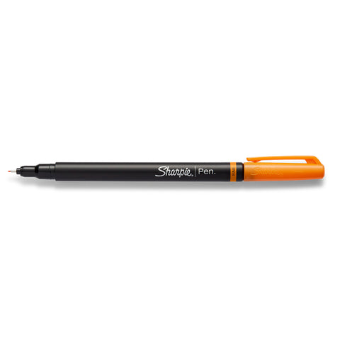 Sharpie Art Pen Orange, Fine Tip  Sharpie Felt Tip Pen
