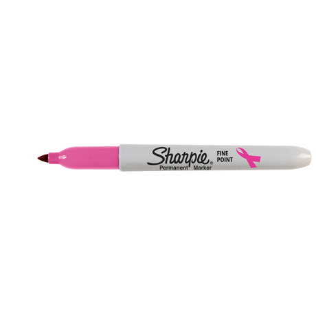 Sharpie Pink Ribbon Fine Permanent Marker, Sold Individually  Sharpie Markers