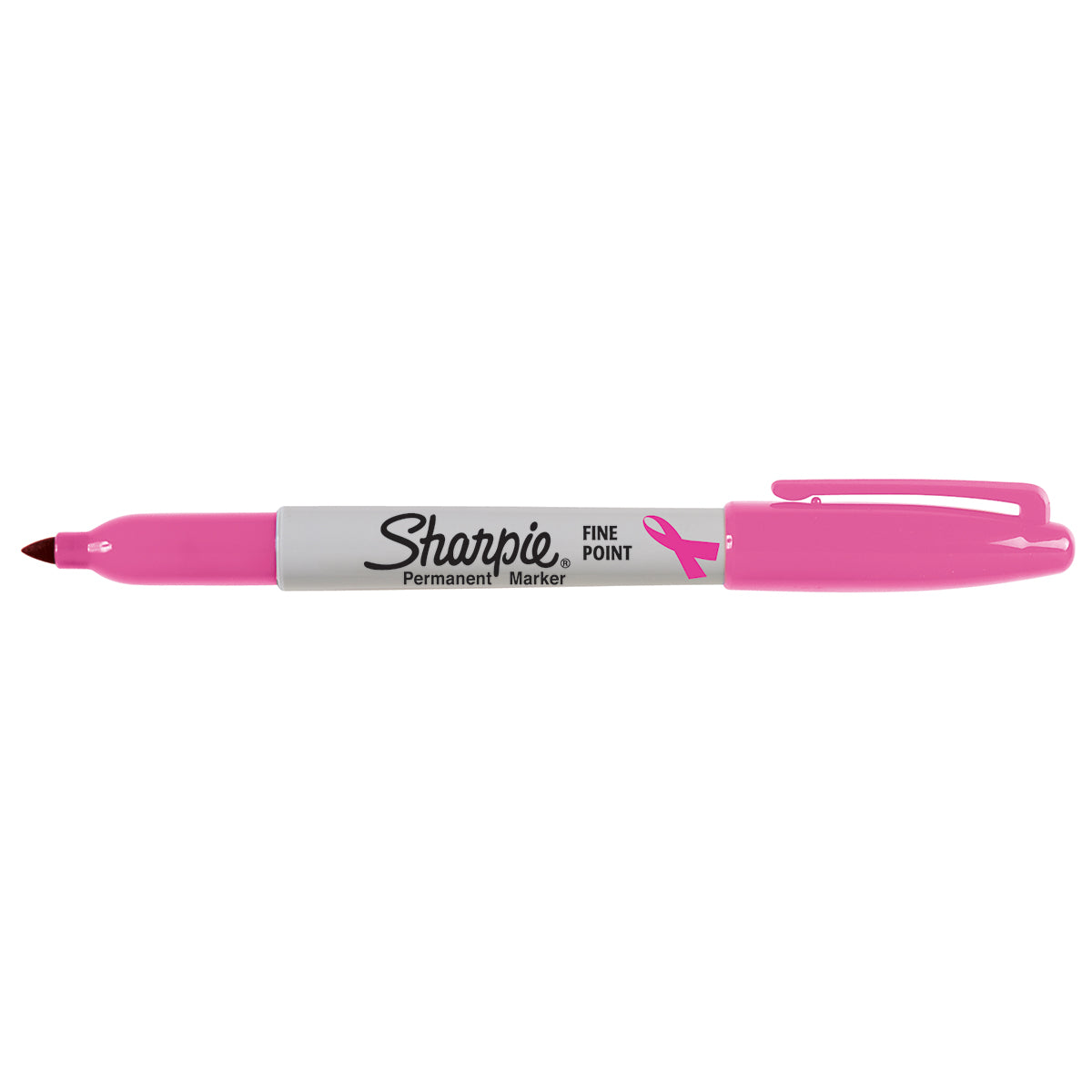 Sharpie Pink Ribbon Fine Permanent Marker, Sold Individually  Sharpie Markers