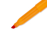 Sharpie Pocket Highlighter with Clip, Orange Chisel, Smear Guard  Sharpie Highlighter