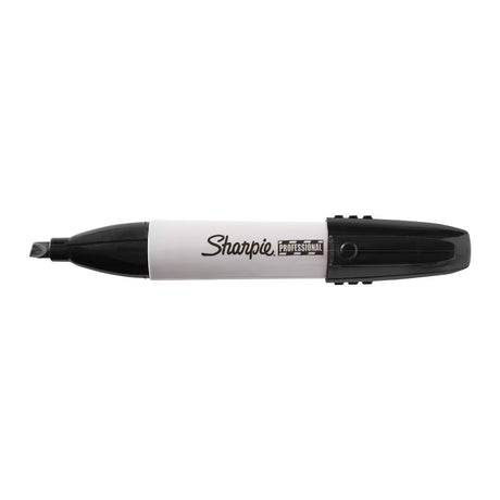 Sharpie Professional Black, Chisel Tip Marker For Wet Surfaces  Sharpie Markers