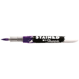 Sharpie Purple Fabric Marker, Brush Tip, Stained By Sharpie  Sharpie Fabric Markers