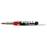 Sharpie Red Fabric Marker, Brush Tip, Stained By Sharpie  Sharpie Fabric Markers