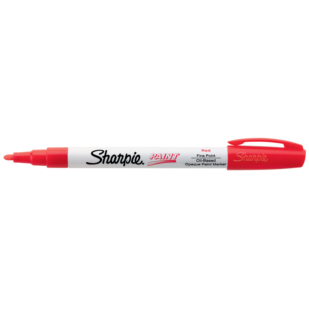 Sharpie Paint Marker Red Fine Point, Oil Based  Sharpie Markers