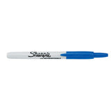 Sharpie Retractable Blue Fine Point Permanent Marker  Sharpie Markers