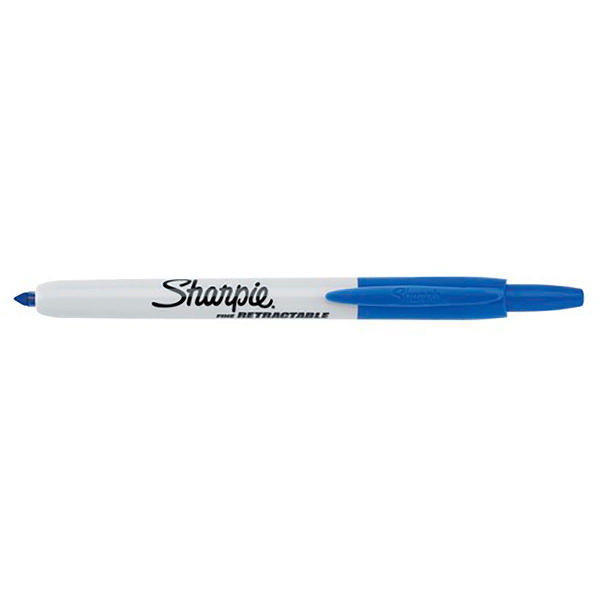 Sharpie Retractable Blue Fine Point Permanent Marker  Sharpie Markers